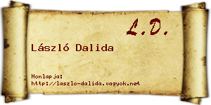 László Dalida névjegykártya